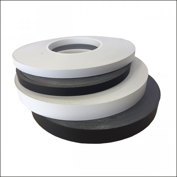 Klebeband für schwarze PVC-Kanten, Stärke 250 my, 50 m x 10 2702 schwarzes PVC-Klebeband 25 m × 15 mm 25 m × 15 mm