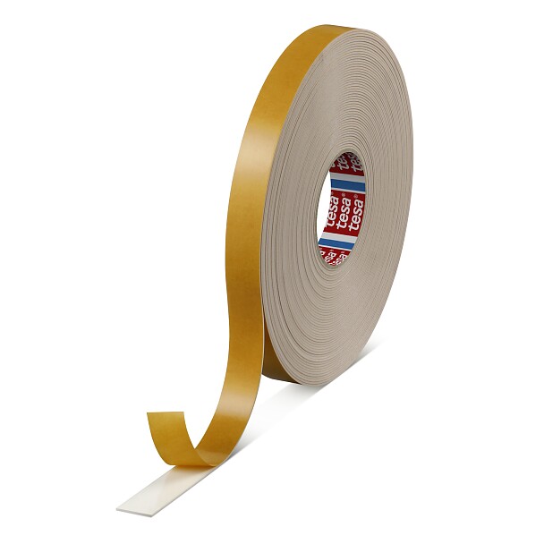 tesa 62936 biadesivo in schiuma PE 1,6 mm, liner plastico, 1360 mm × 25 m