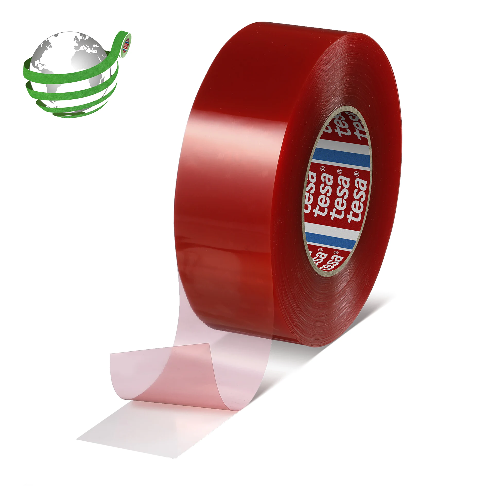 4965 Tesa Sticker in red PT liner