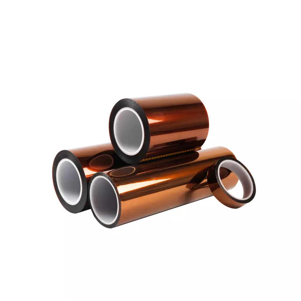 DPM Tapes nastro adesivo in poliimmide con adesivo siliconico 0,065 mm, 500 mm × 33 m