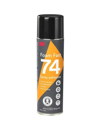3M Foam Fast 74 adesivo spray arancione, 500 ml