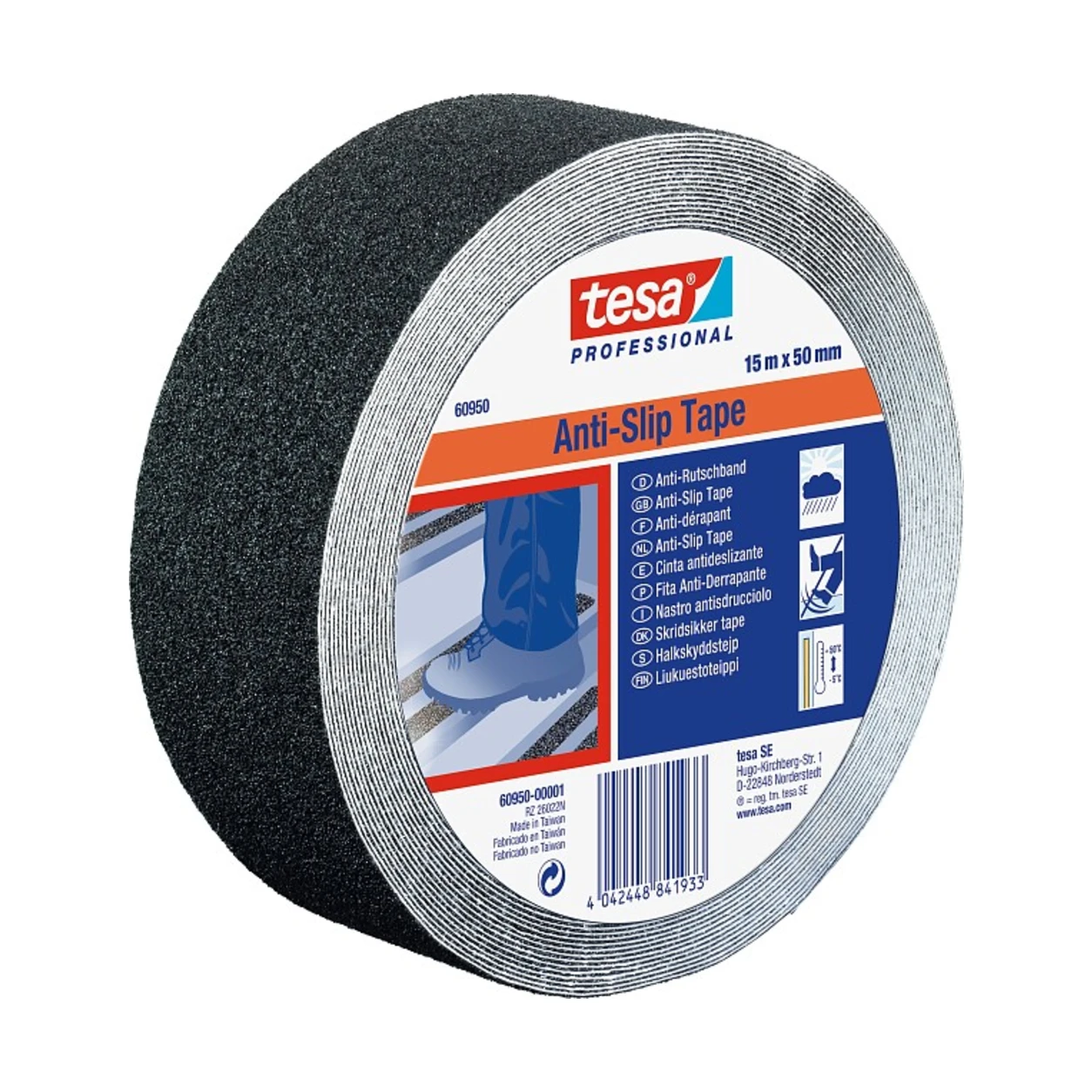 tesa 60950 black non-slip tape