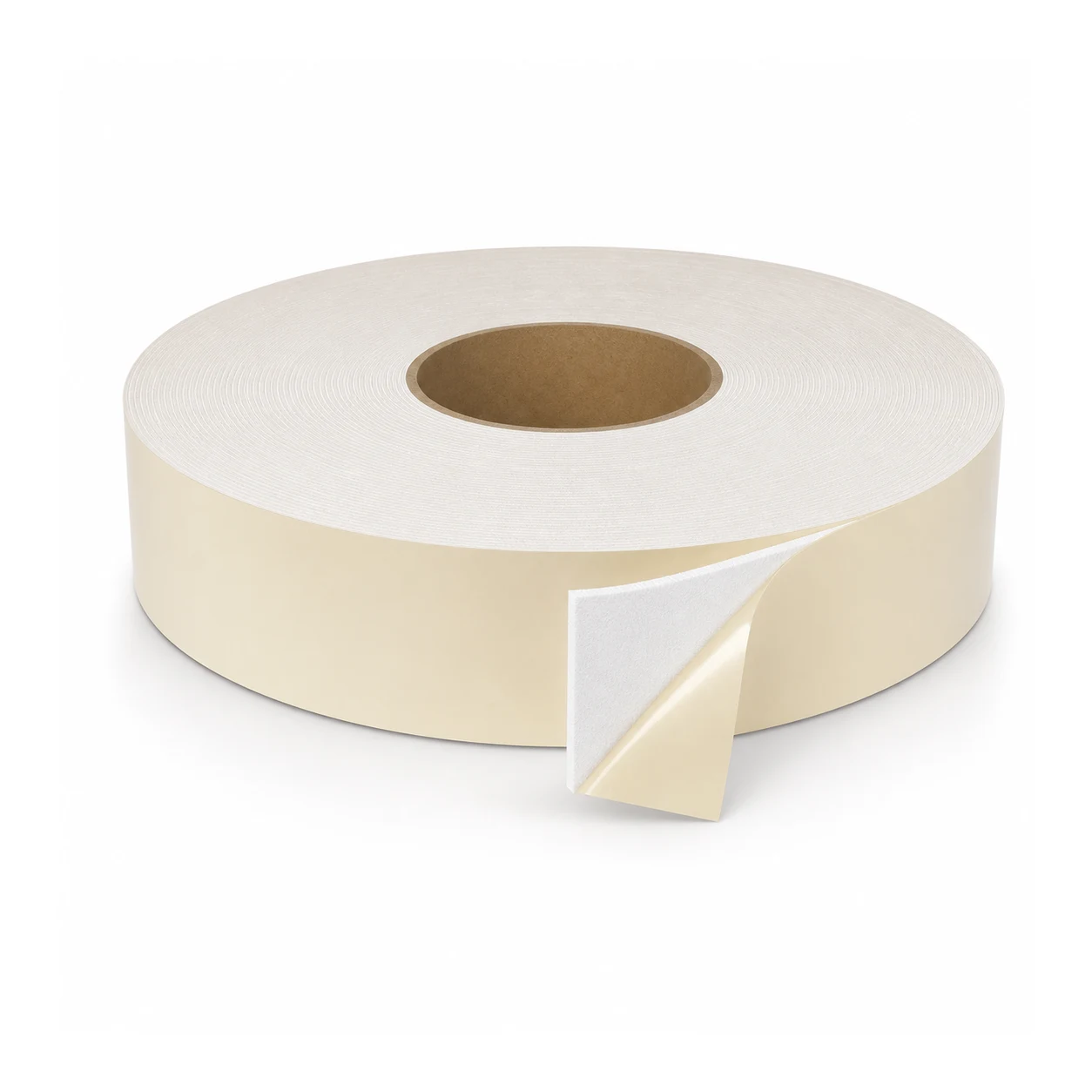 tesa 63610 Aufkleber aus Schaumstoff PE weiß 1 mm, 1250 mm × 50 m