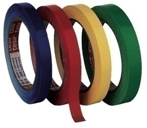tesa 62204 ruban en PVC vert, 9 mm × 66 m