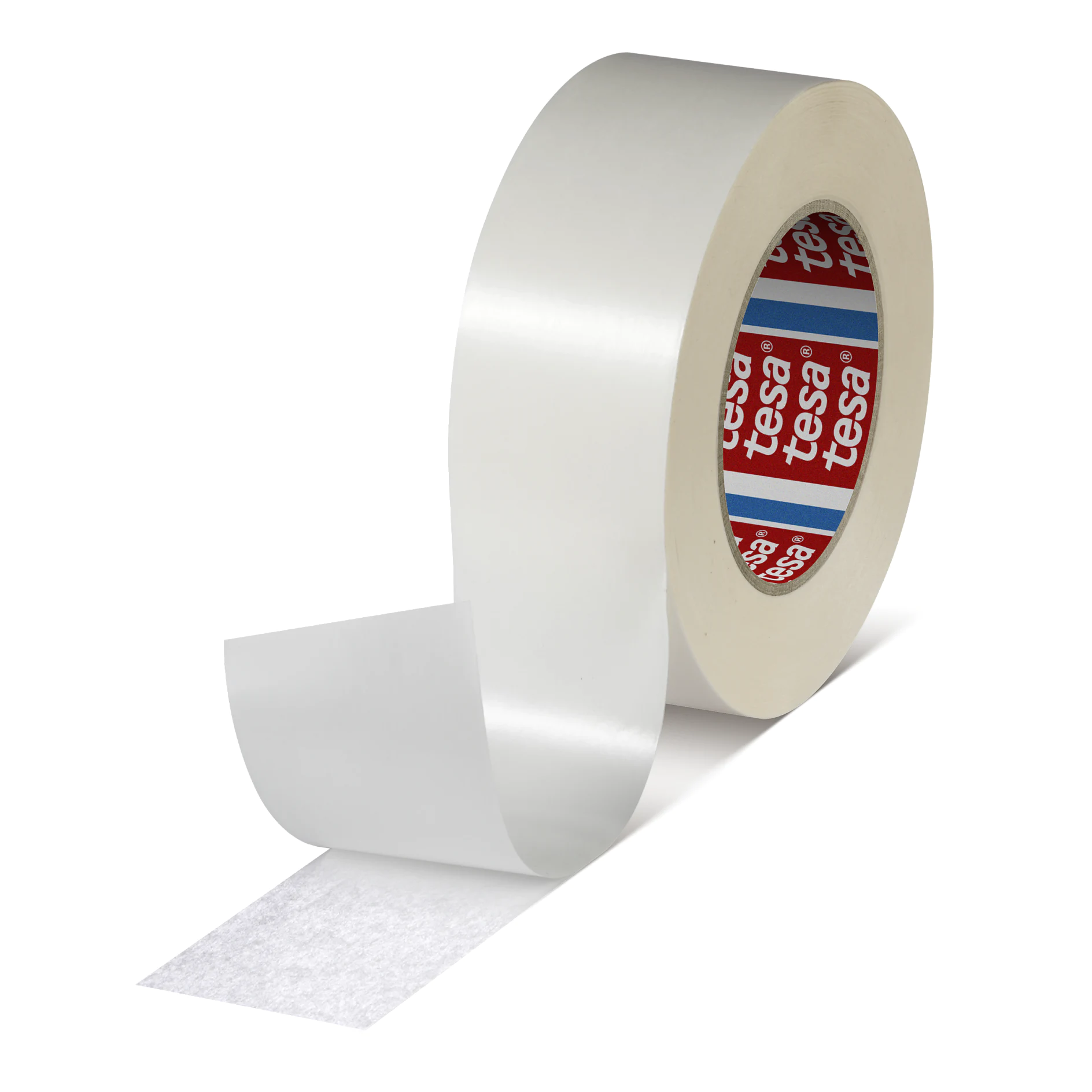 tesa 50607 biadhésif en tissu non tissé CBST, blanc transluscent