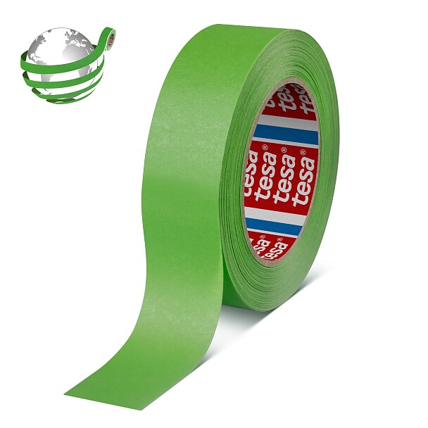 tesa 4338 Paper nastro per mascheratura 120°C, verde