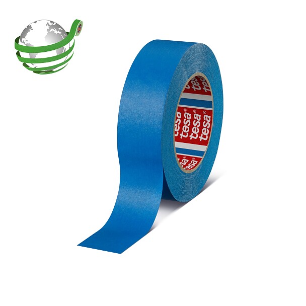 tesa 4308 Paper nastro per mascheratura 110°C, blu