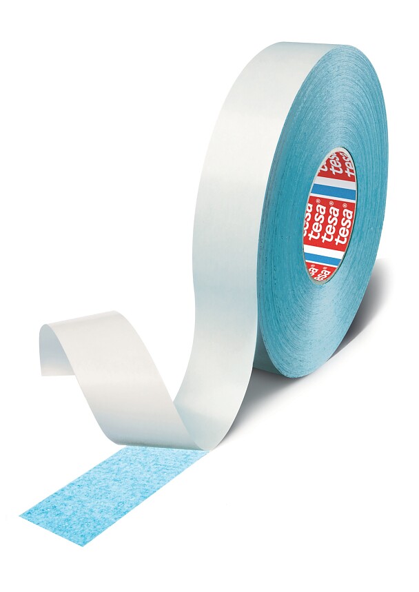tesa 51916 50 μm biadhésif repulpable transfert tape, bleu