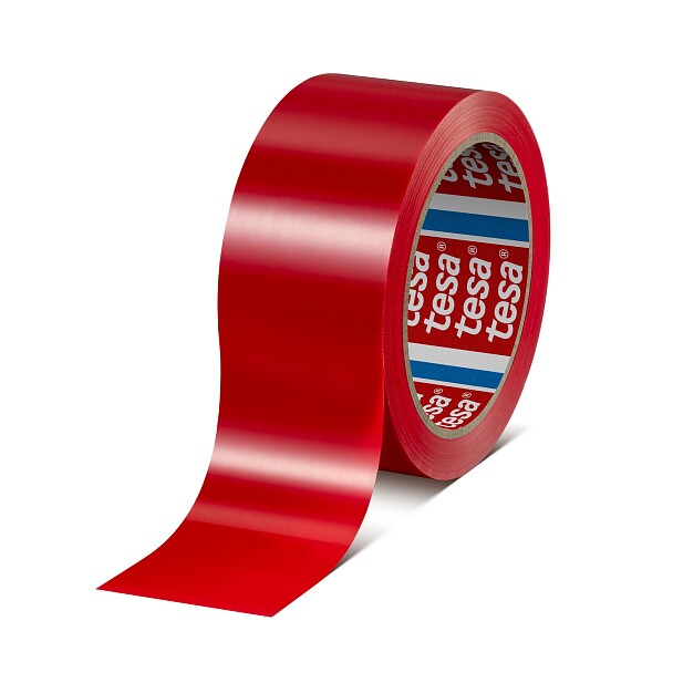 tesa 60428 Surface Protection PVC, rosso trasparente