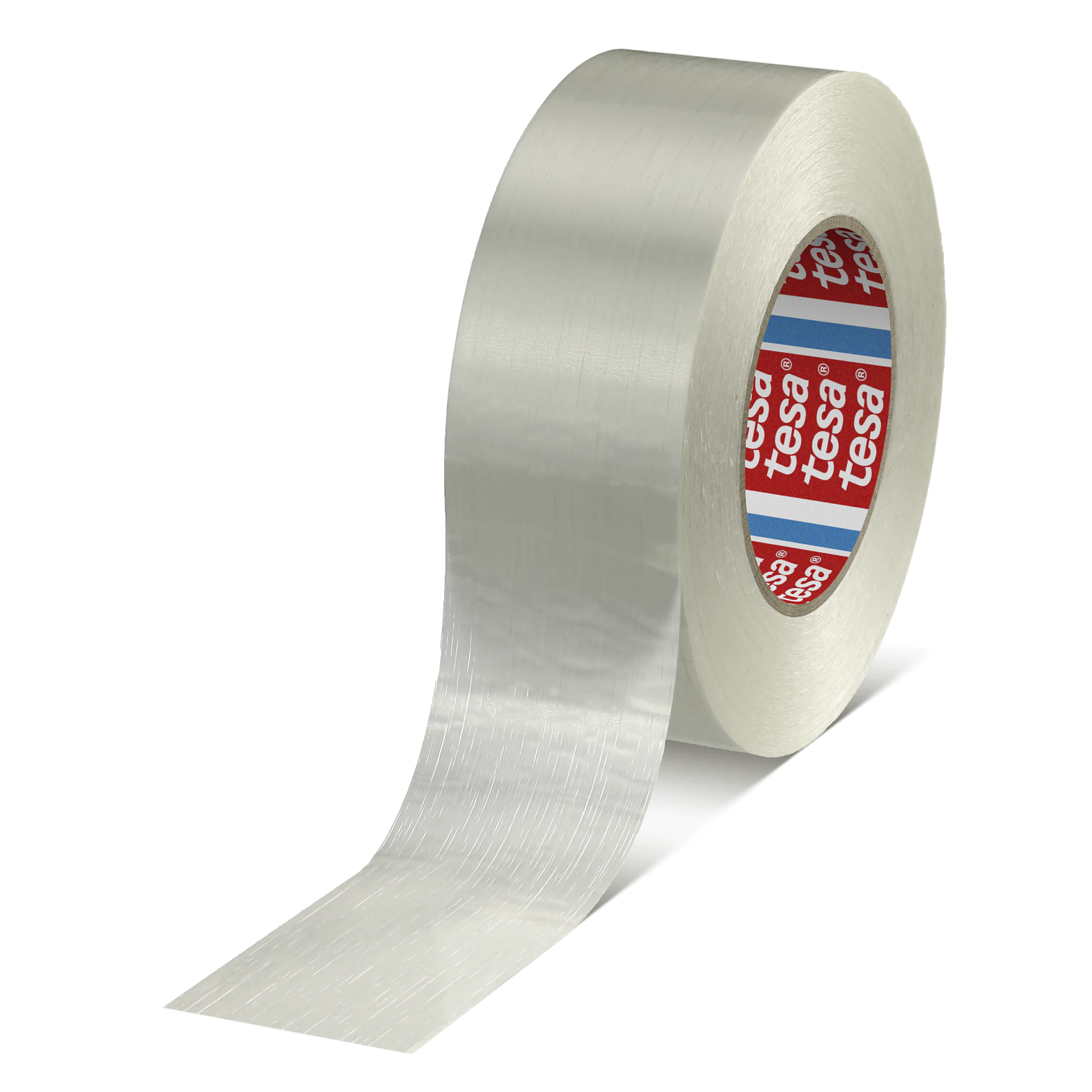 tesa 53398 Mono nastro rinforzato, 50 m × 50 mm, trasparente