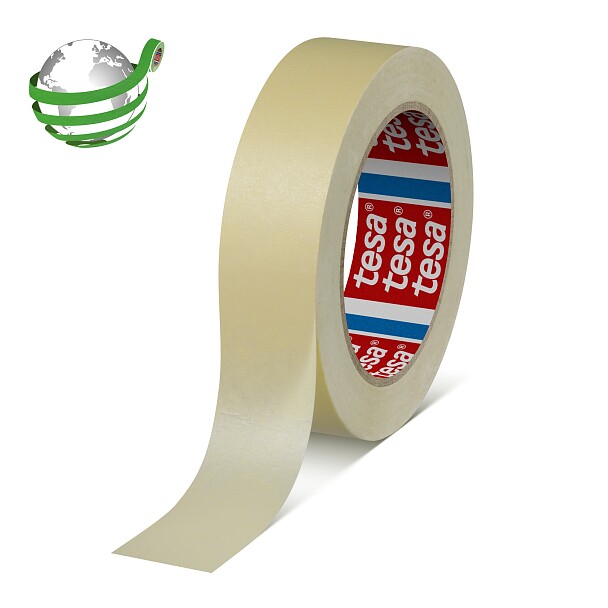 tesa 4329 Paper nastro per mascheratura 70°C, avana