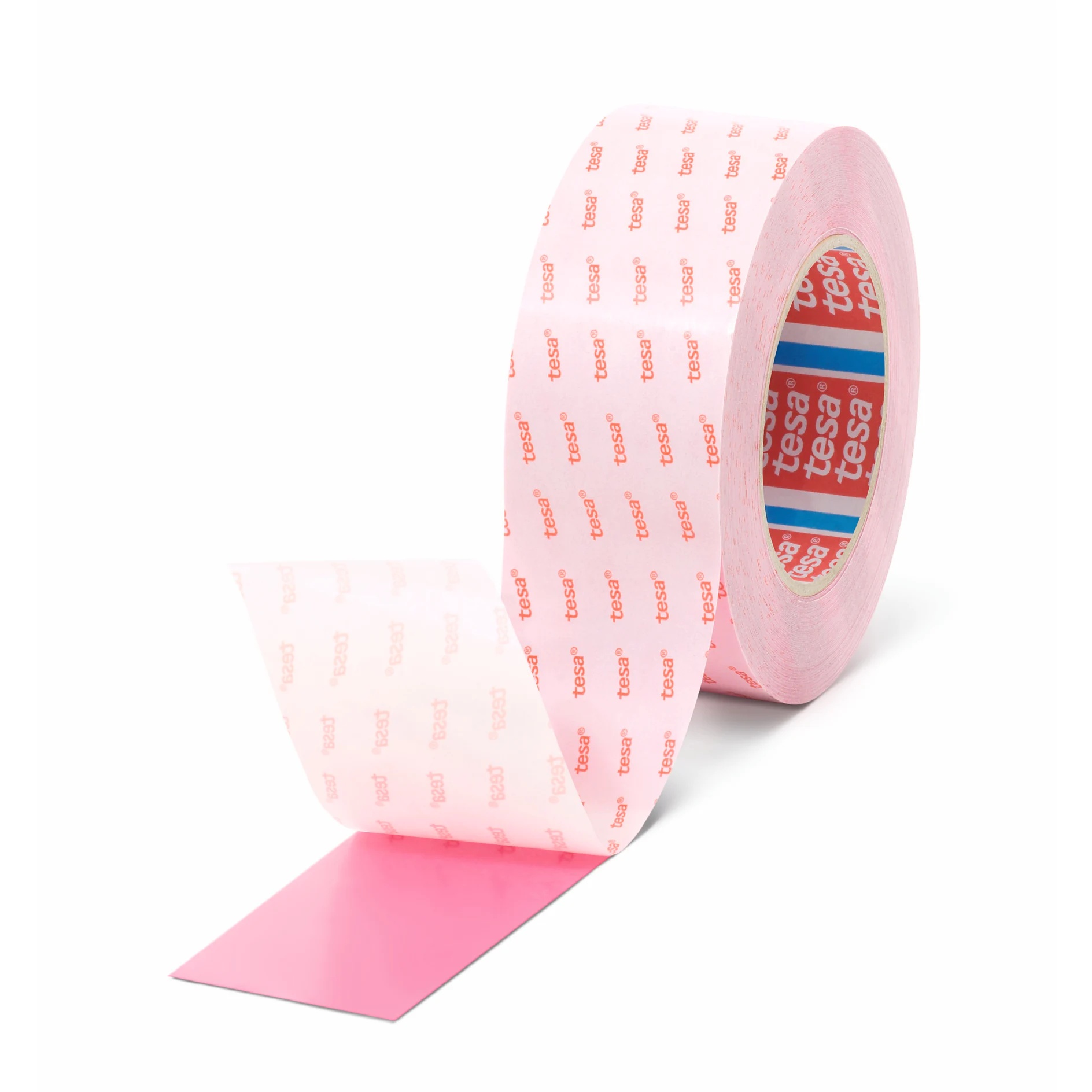 tesa 51904 110 μm biadhésif en tissu non tissé tape, pink
