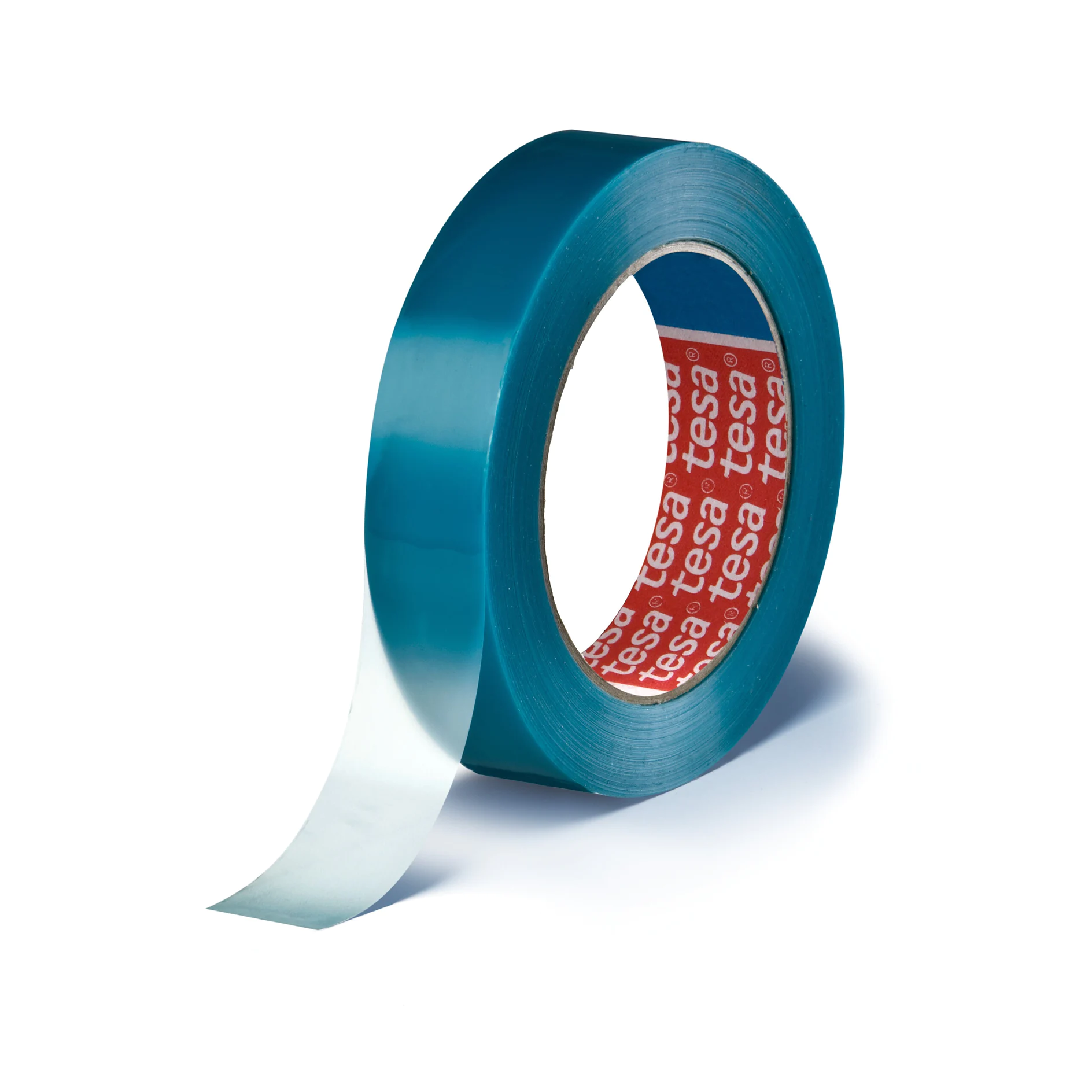 tesa 64250 monoadesivo MOPP nastro strapping, blu trasparente