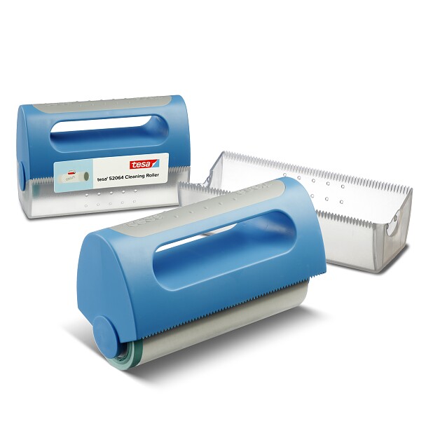 tesa 52064 Cleaning Roller, 6 m × 120 mm, without color / not defined