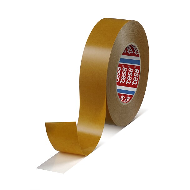 tesa 51571 160 μm biadhésif en tissu non tissé tape, blanc transluscent