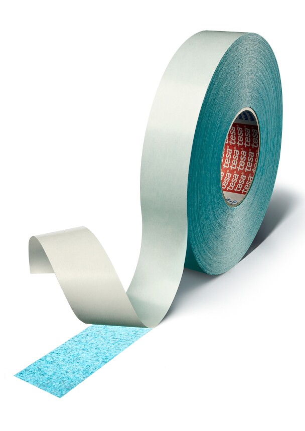 tesa 51915 50 μm biadhésif repulpable transfert tape, bleu